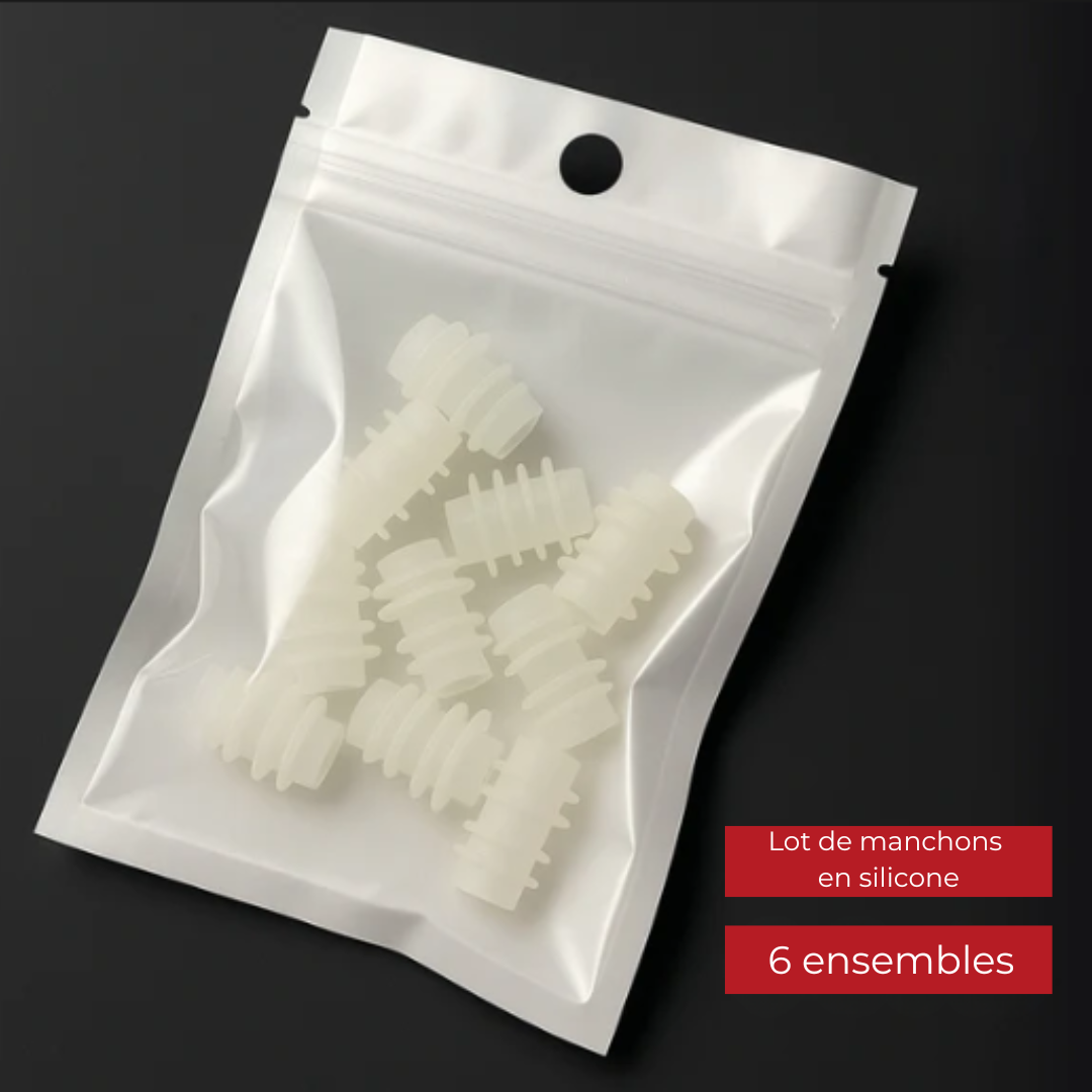 Lot de manchons en silicone
